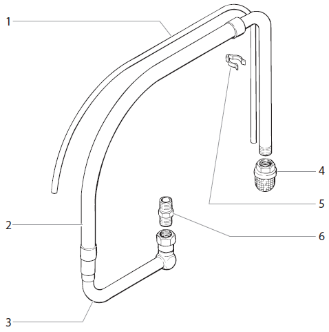 Advantage 1100 Suction Set Assembly (Low Boy)